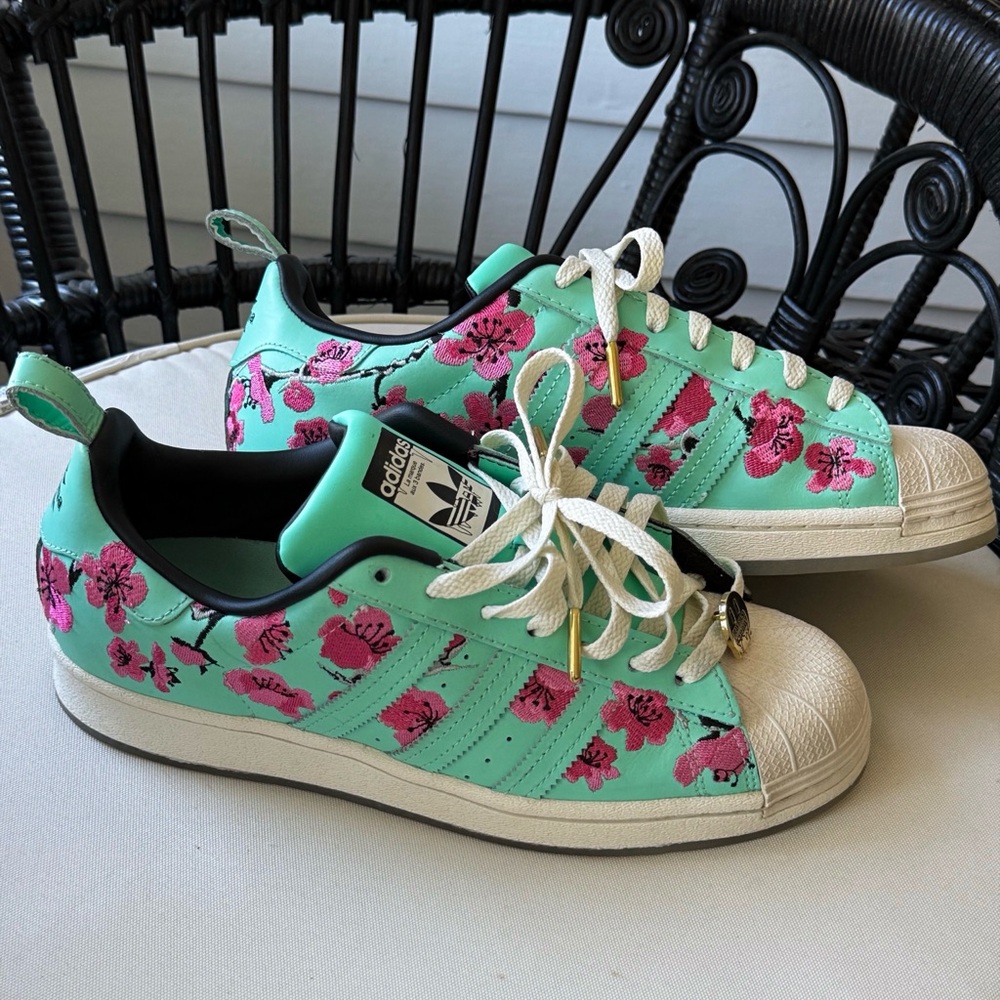 Adidas Arizona X Superstar green tea ginseng and honey